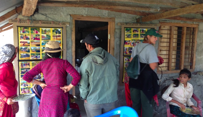 Locals enjoy project photos