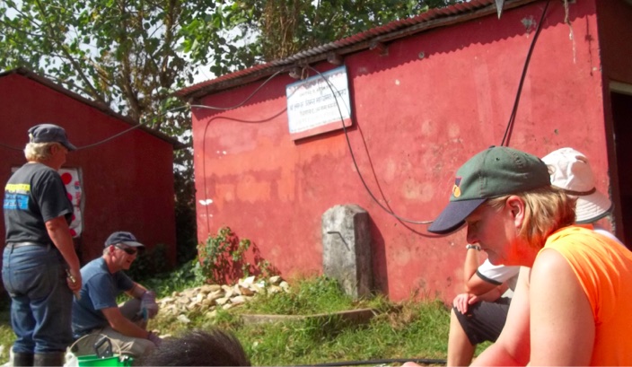 Planning water delivery to school bathroom